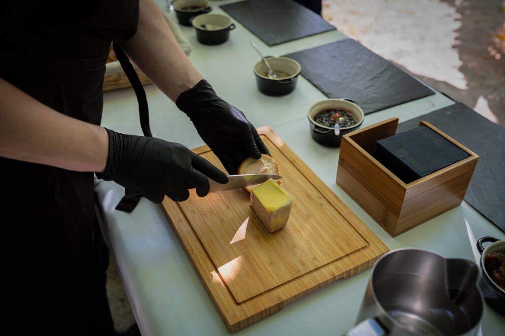 Atelier culinaire autour de créations gastronomiques.